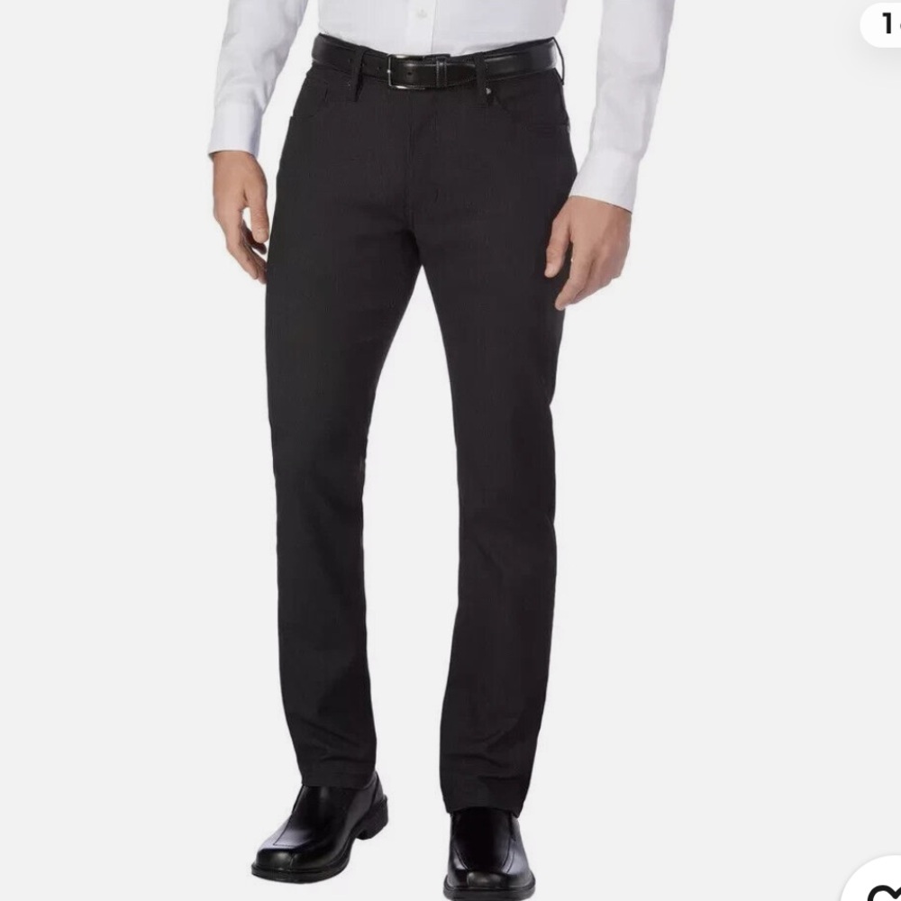 Urban Star Men's Stretch 5 Pocket Pant, Charcoal